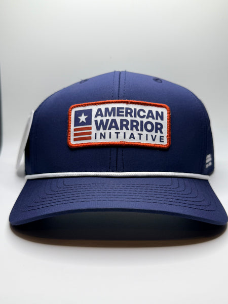Navy Blue Retro Hat
