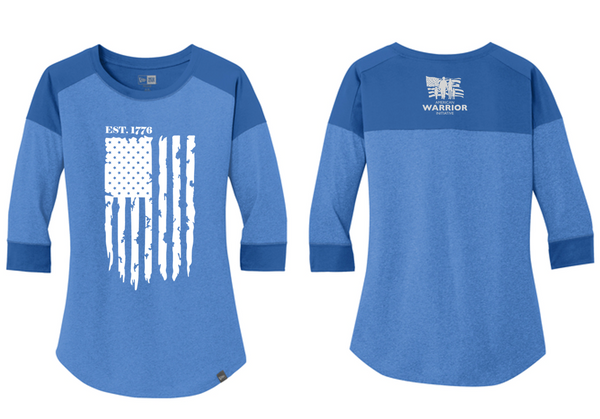 Happy Birthday, America! AWI Women's 3/4 sleeve shirt ** Enter code military at checkout for 10% off! Code valid until 5/20/24