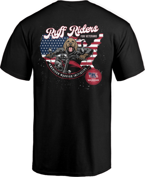 Ruff Riders For Veterans T-Shirt